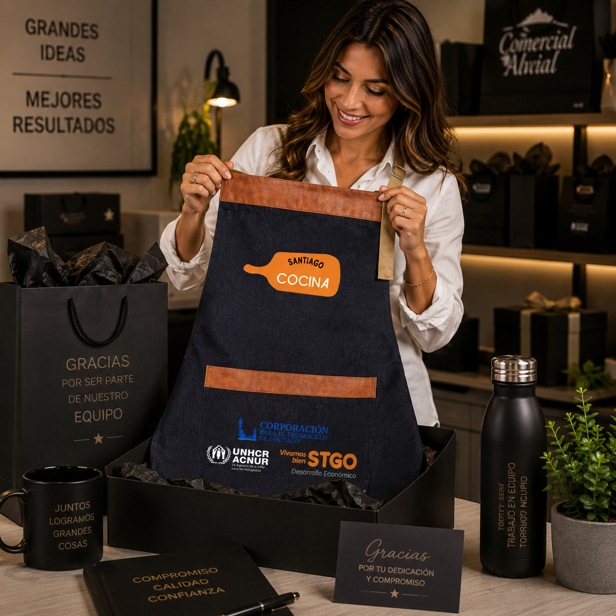 Pechera corporativa Pecherízate Santiago